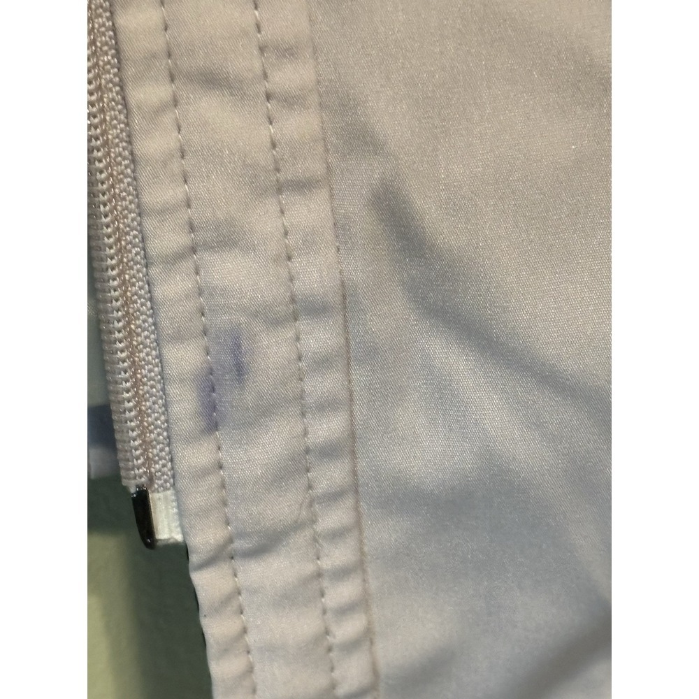 Liz Claiborne Chore Barn Jacket Coat Women's Large Zip Up Khaki removeable Liner - Picture 14 of 15